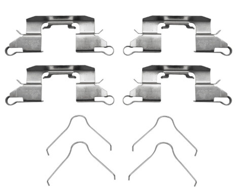 D1592 Комплект тормозной фурнитуры