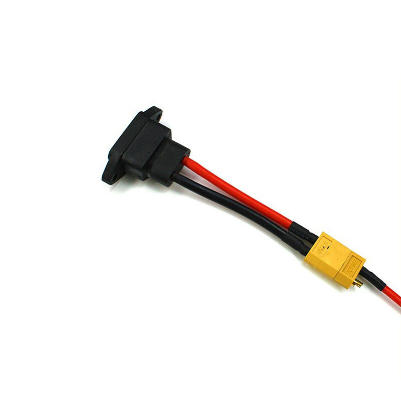 Factory direct supply and processing customized high temperature resistant tinned copper wire extra soft silicone wire XT60XT90EC5 gold plated welding