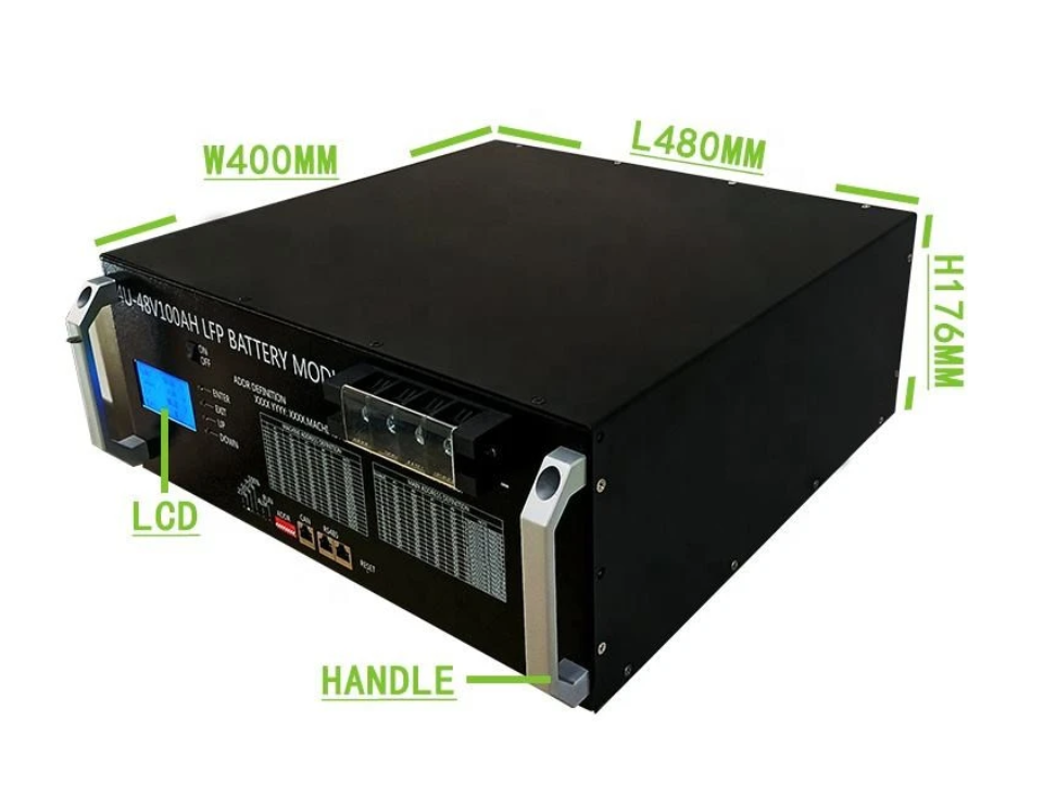 5000W 48V 100AH锂电池组 锂电池柜