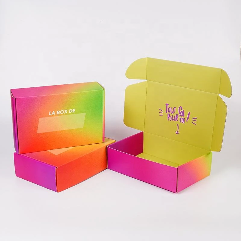 Custom Corrugated Cardboard Box For Packing Paper Cardboard Carton