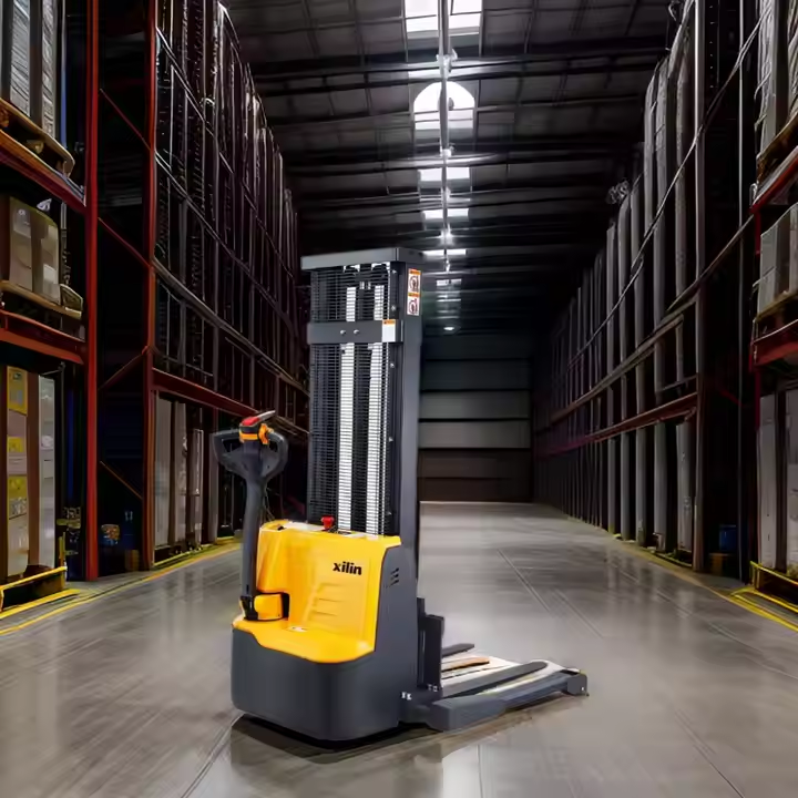 1.5ton 2.0ton Электрический 4-ходовой штабелер AC Motor 4-ходовой VNA вилочный погрузчик