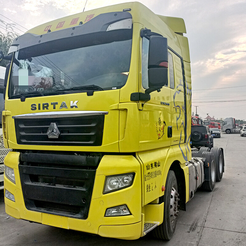 Б/у тяжелый грузовик Sinotruk C7H 540 л.с. 6X4 автоматический трактор для продажи