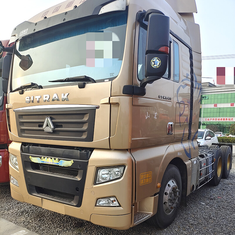 Б/у тяжелый грузовик Sinotruk C7H 540 л.с. 6X4 автоматический трактор для продажи