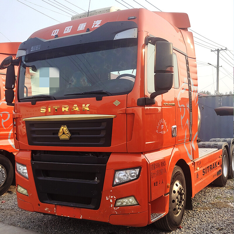 Экспорт тяжелого грузовика Sinotruk C7H 440 л.с. 6X4 Тягач КПГ Тягач