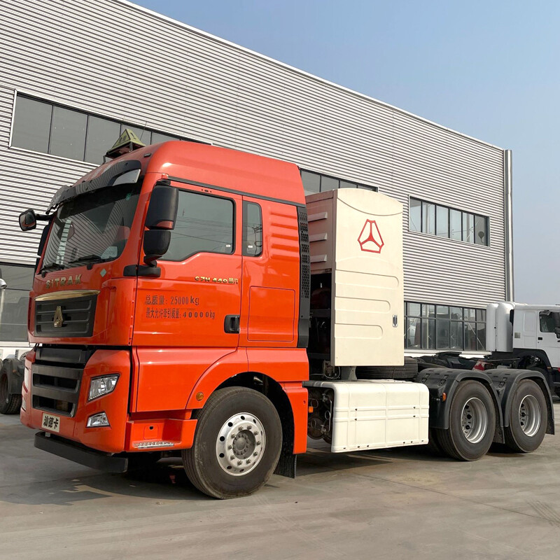 Экспорт тяжелого грузовика Sinotruk C7H 440 л.с. 6X4 Тягач КПГ Тягач