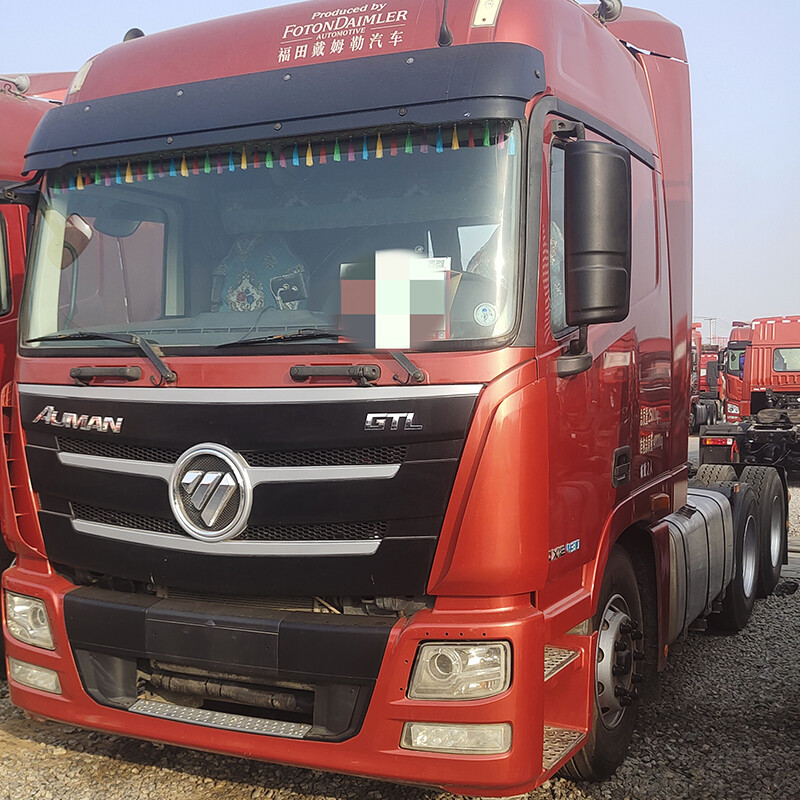 Б/у Foton Auman Gtl Mover Буксировочные грузовики 6X4 430HP Тягач с прицепом