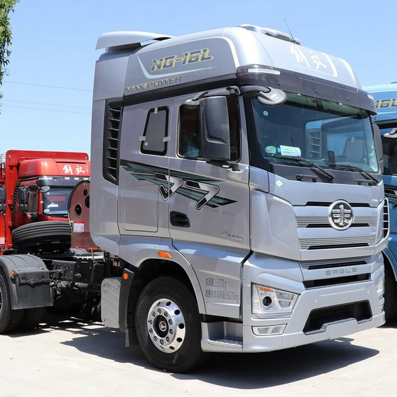 Б/у тяжелый грузовик Faw J7 600 л.с. 6X4 LNG автоматическая коробка передач трактор