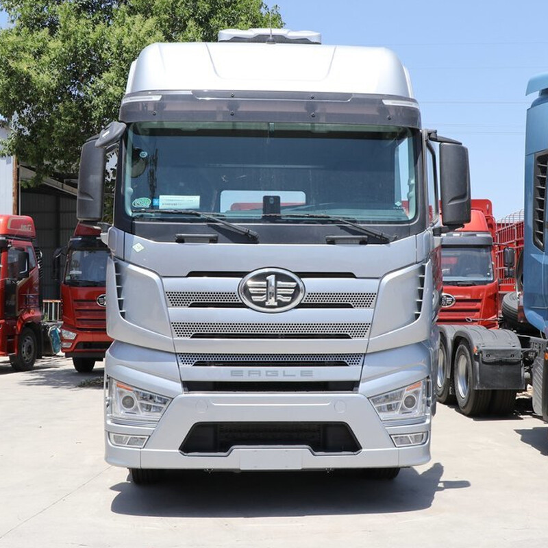 Б/у тяжелый грузовик Faw J7 600 л.с. 6X4 LNG автоматическая коробка передач трактор