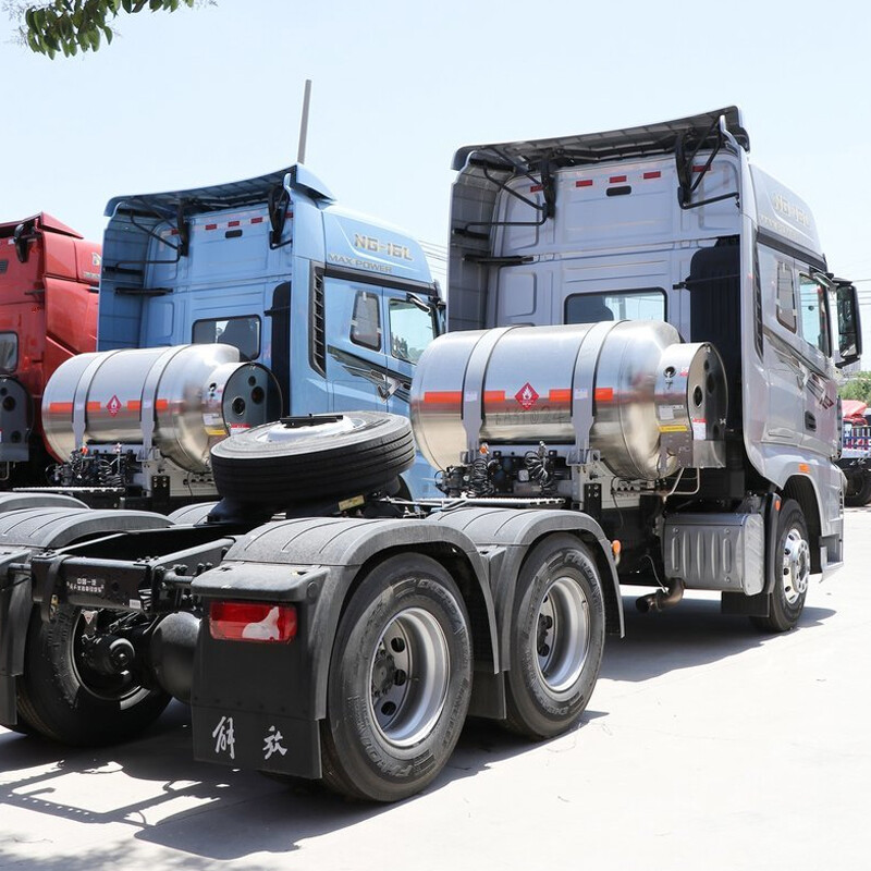 Б/у тяжелый грузовик Faw J7 600 л.с. 6X4 LNG автоматическая коробка передач трактор