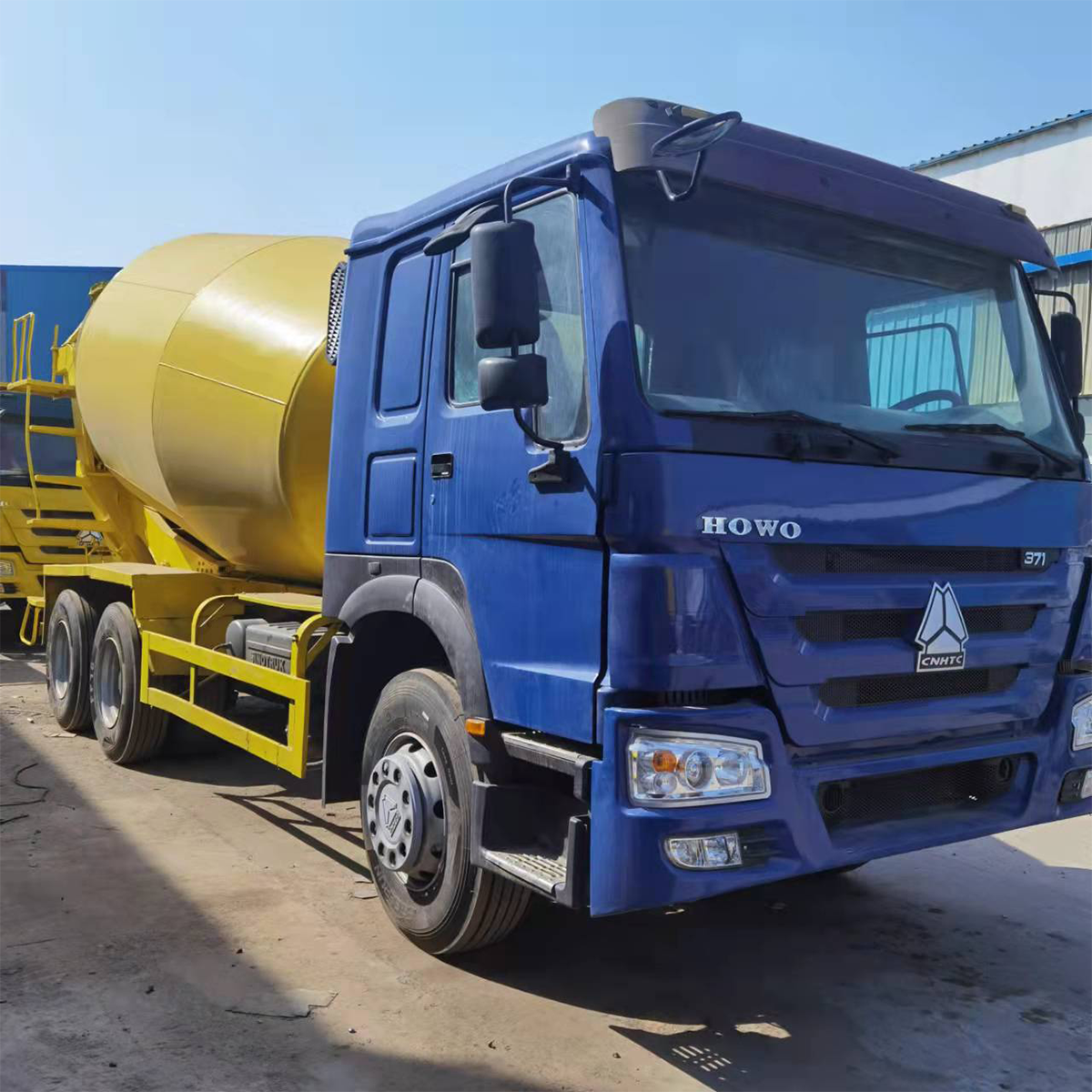 Экспорт Sinotruk Howo 371 6*4 Бетоносмеситель