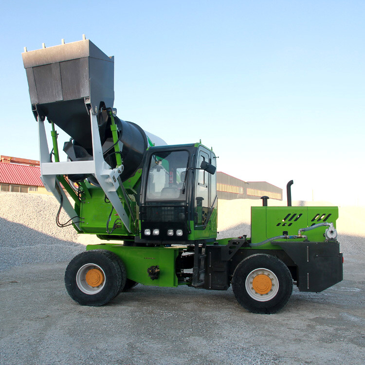 5.5 КБМ Самозагружающийся Бетономешалка