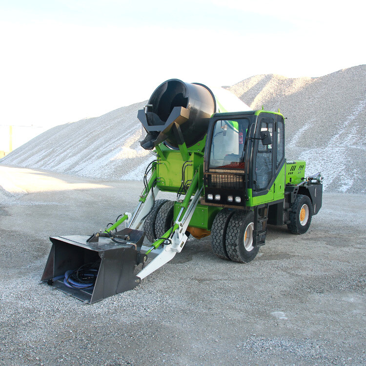 5.5 КБМ Самозагружающийся Бетономешалка
