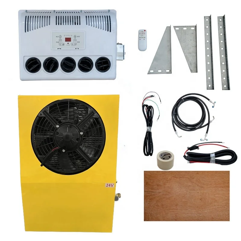 12v 24v electric ev car rv ac air conditioner dc air kit parking cooler 12v 24v electric ev car rv ac air conditioner dc air kit parking cooler