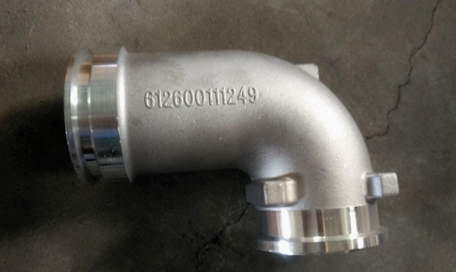 Conexión del tubo corto