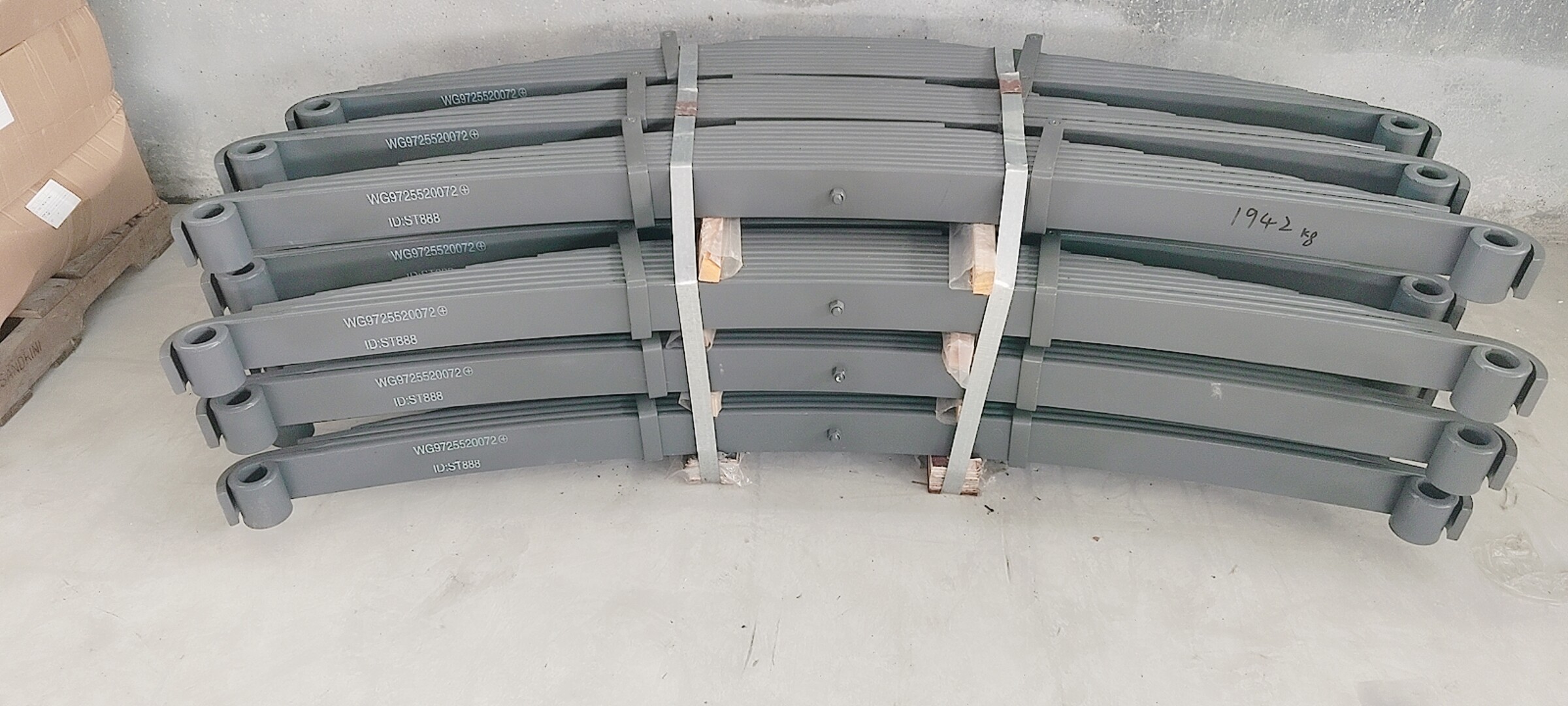 Conjunto de placa de acero frontal