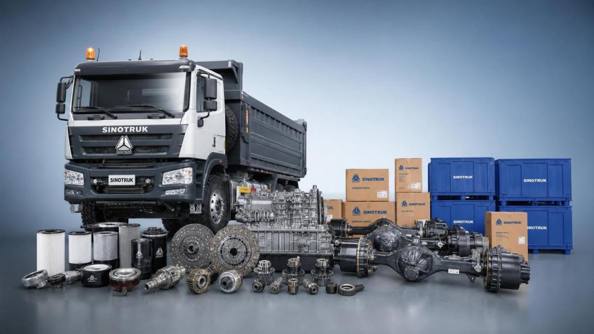 Disponibilidad de piezas Sinotruk: qué comprobar antes de comprar una flota al por mayor
