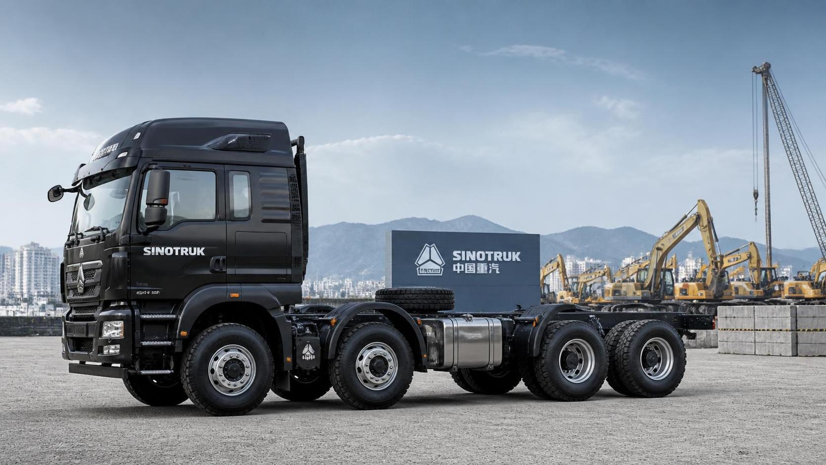 Características de la cabina y el chasis de Sinotruck que son importantes en ciclos de proyectos prolongados