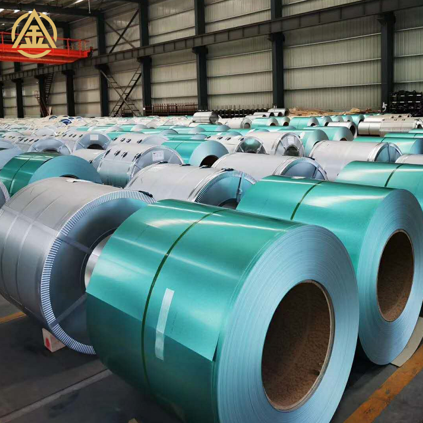 Рулон с цветным покрытием