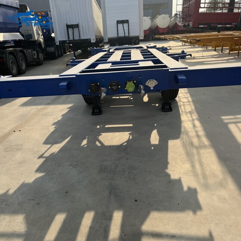 Nuevo semirremolque de transporte de contenedores de 40 pies en venta