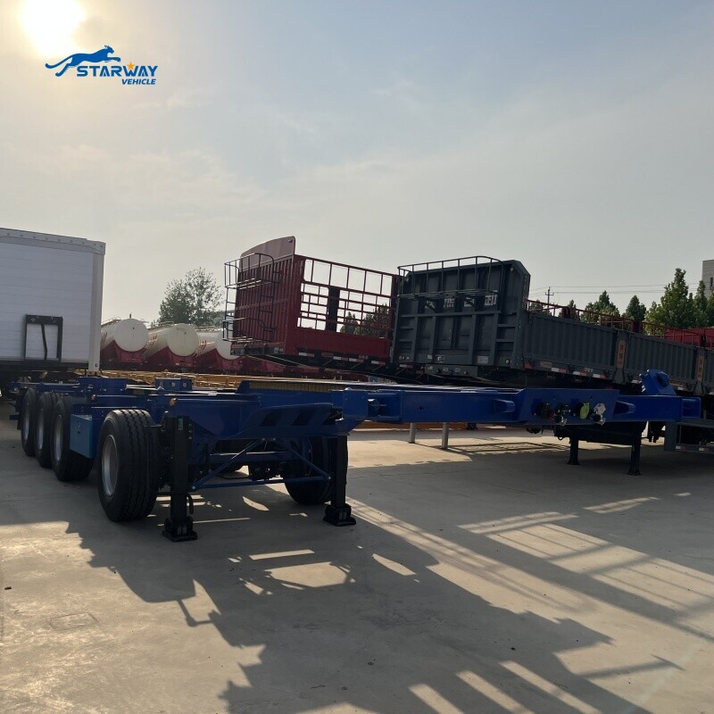 Nuevo semirremolque de transporte de contenedores de 40 pies en venta