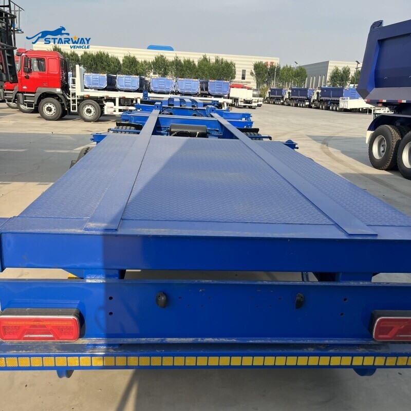 Nuevo semirremolque de transporte de contenedores de 40 pies en venta