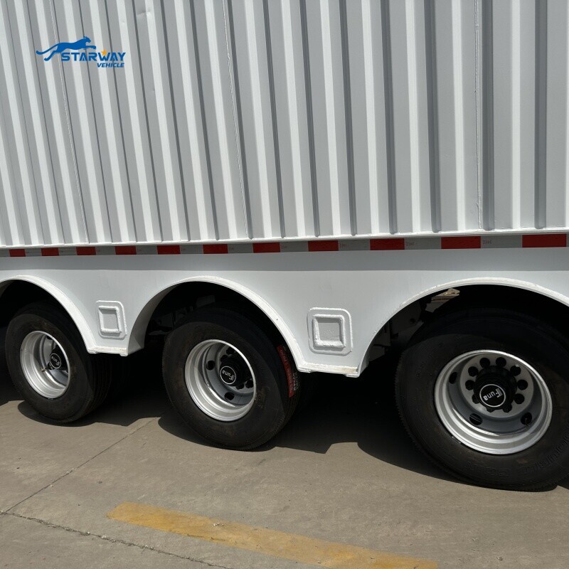 53ft Dry Van Box Semi Trailer for Sale
