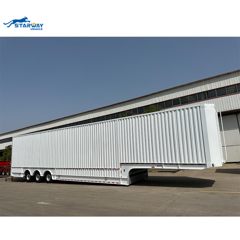53ft Dry Van Box Semi Trailer for Sale