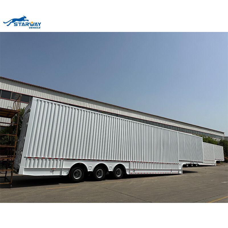 53ft Dry Van Box Semi Trailer for Sale