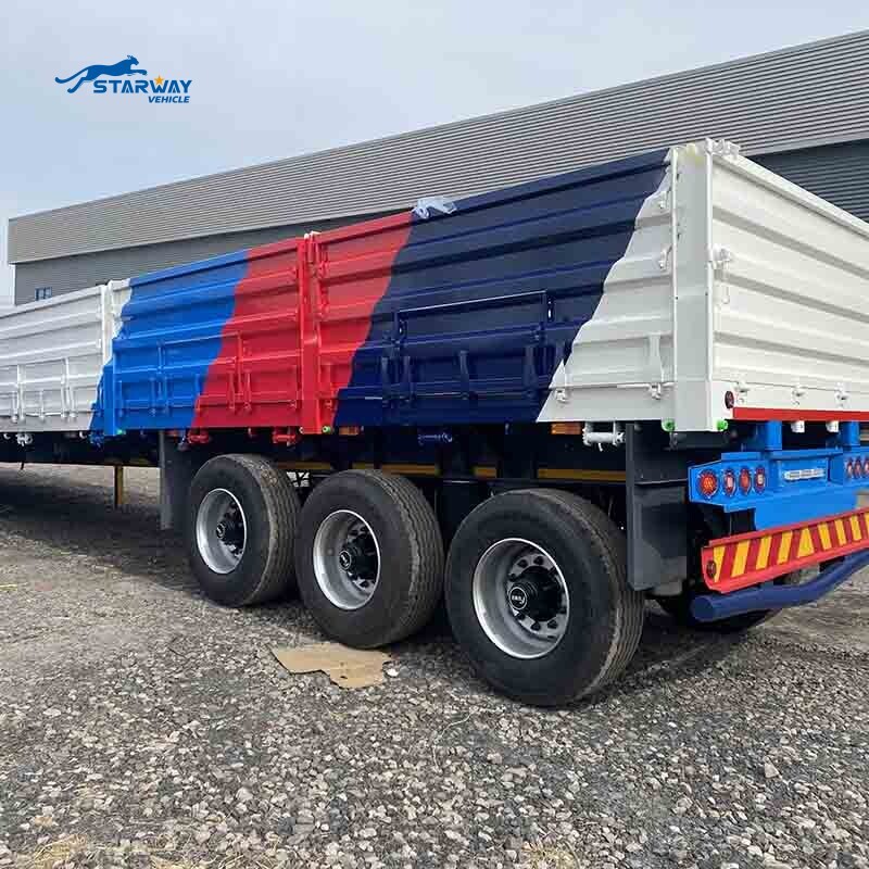 40 Ton Drop Side Semi Trailer