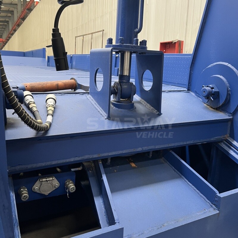 120 toneladas desmontable cuello de cisne lowbed remolque para la venta