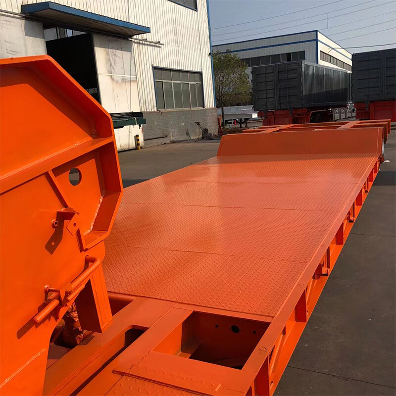 Cuello de cisne desmontable 2 Líneas 4 Ejes Lowbed Remolque