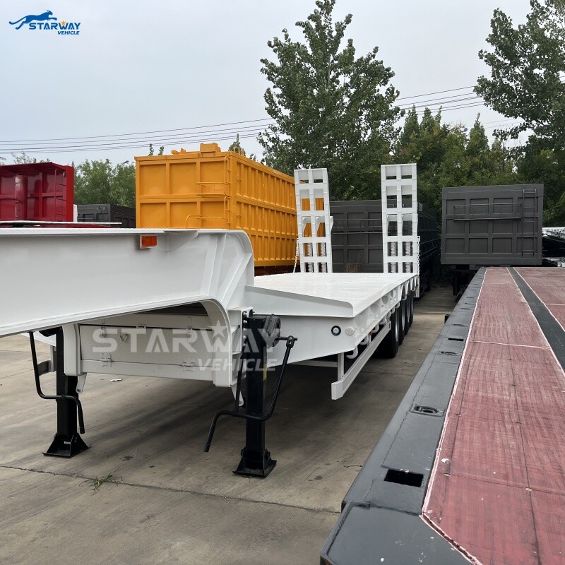 Semi Remolque Lowbed de 4 Ejes en Venta