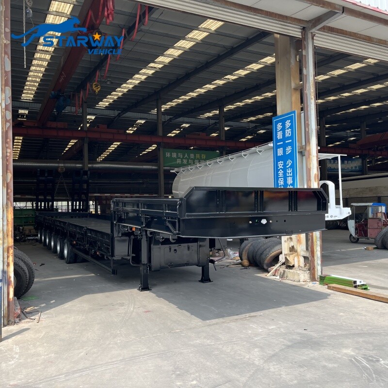 Semi remolque bajo de 6 ejes