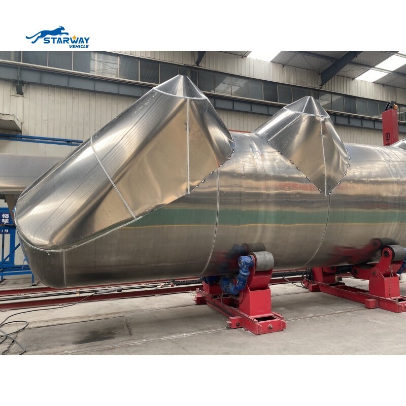 Semirremolque cisterna para harina a granel de 60 cbm