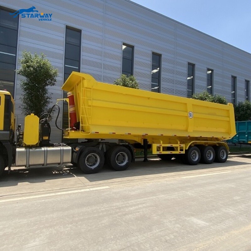 Semirremolque basculante de 3 ejes y 40 cbm