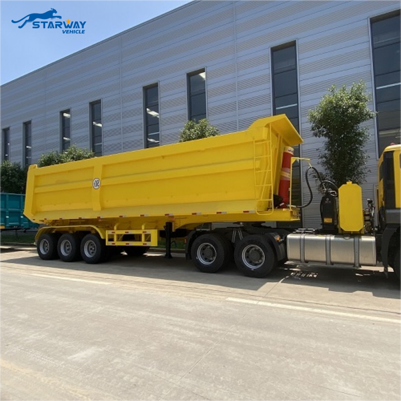 Semirremolque basculante de 3 ejes y 40 cbm