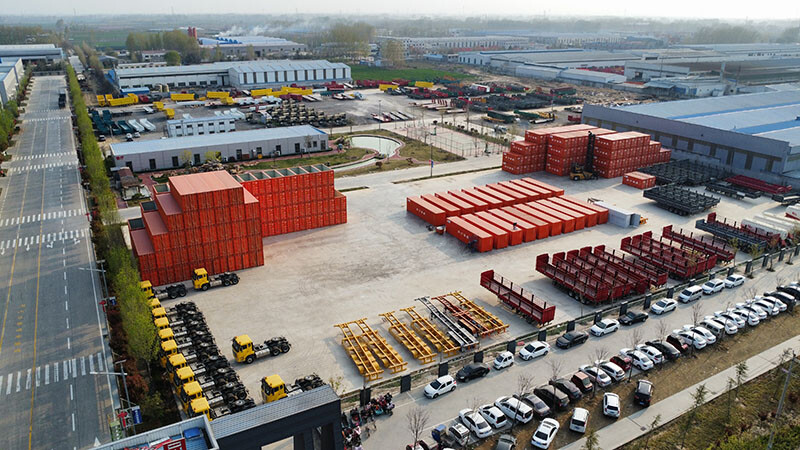  Starway Vehicle es el principal fabricante de remolques para camiones de China. 