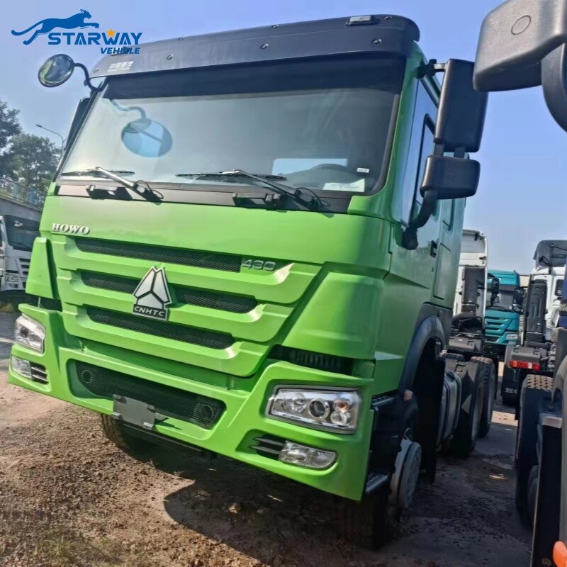 Cabezal de camión Howo 400hp 6X4 10 ruedas en venta 