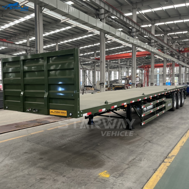 Remyorque semirremolque plataforma pesado de 13.6m