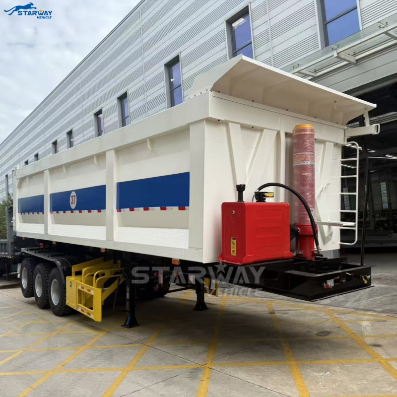 Semirremolque volquete de 60 toneladas