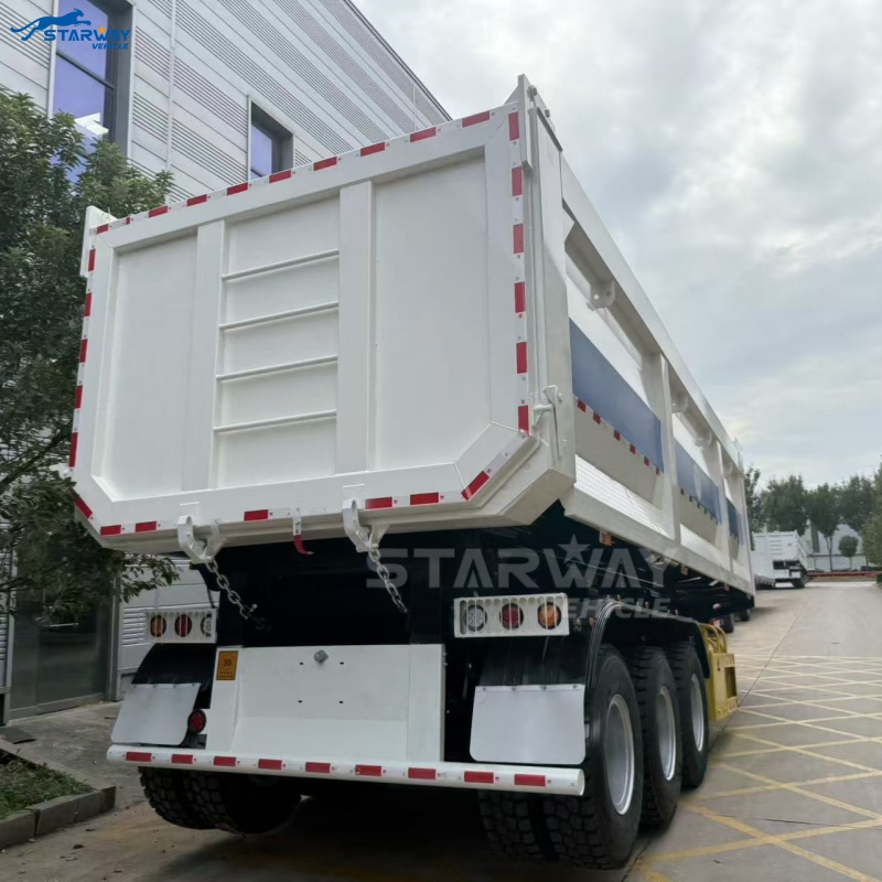 Semirremolque volquete de 60 toneladas