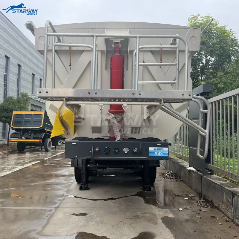 Remolque basculante de tres ejes 30CBM