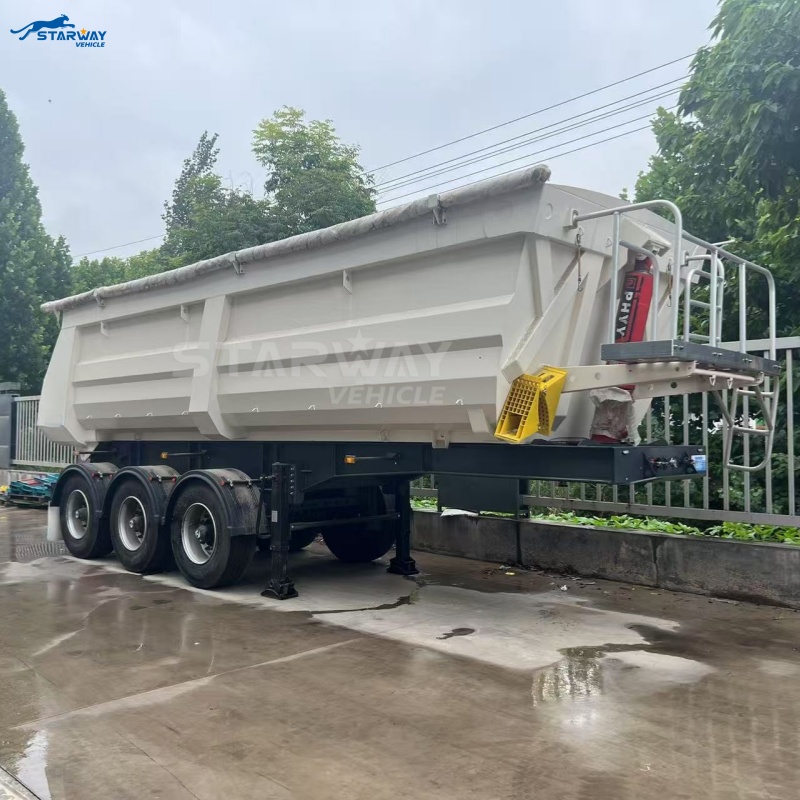 Remolque basculante de tres ejes 30CBM