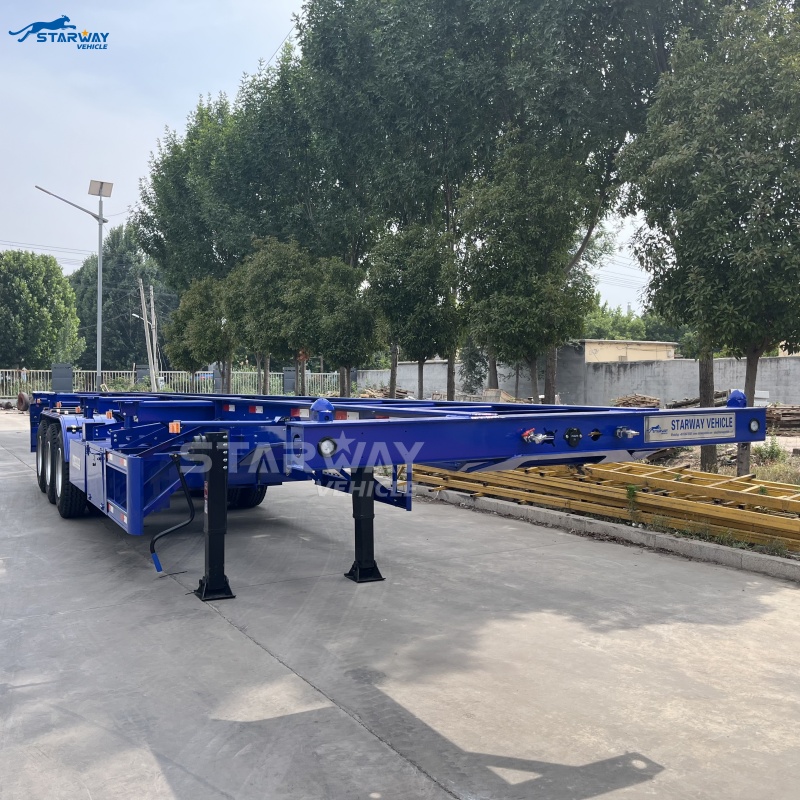 Remolque esqueleto de 40 pies de alta calidad