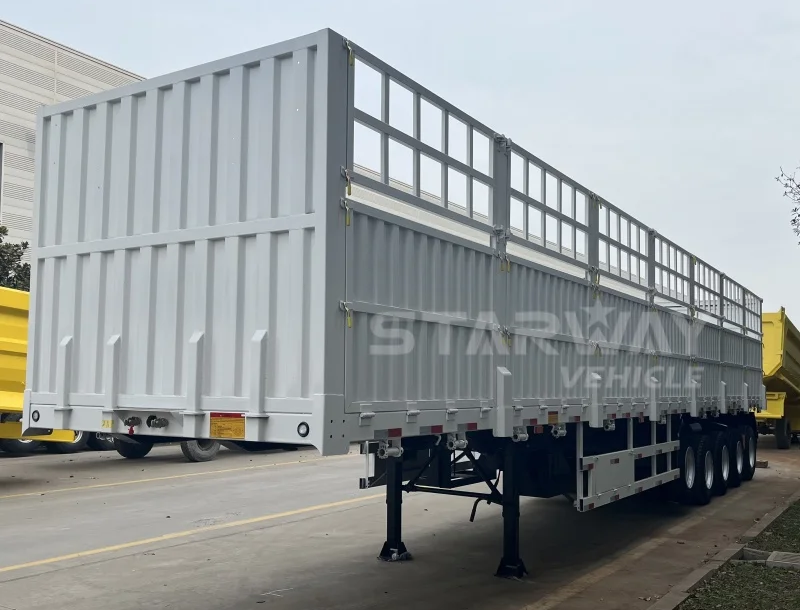 5axles fence trailer 1 5axles fence trailer 1