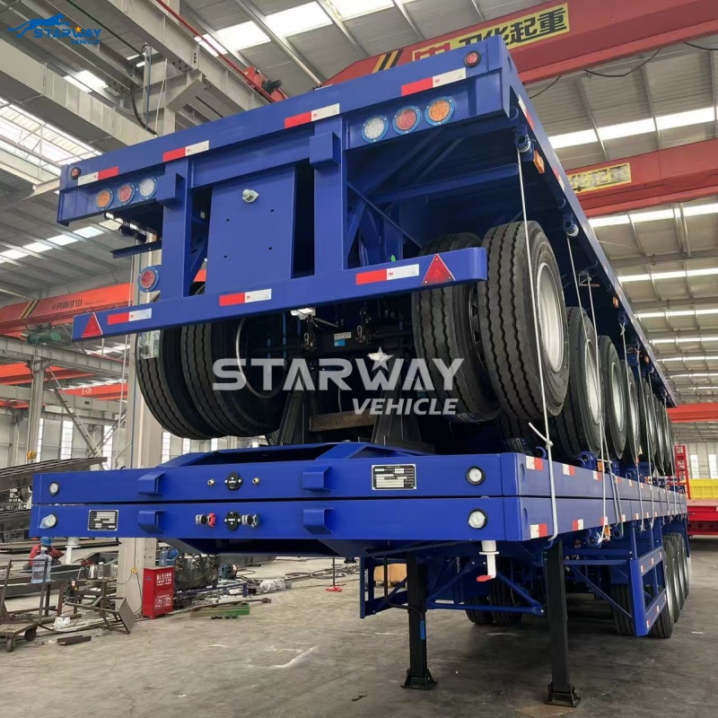 Semi remolque plataforma de 4 ejes 60 toneladas