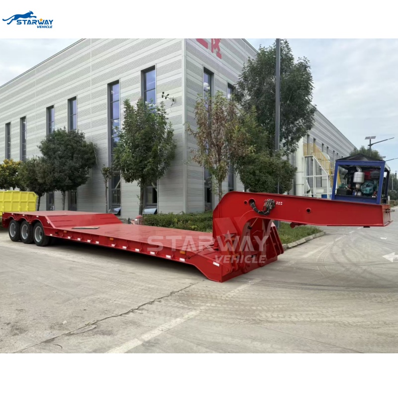 Remolque Lowboy con Cuello de Ganso Desmontable