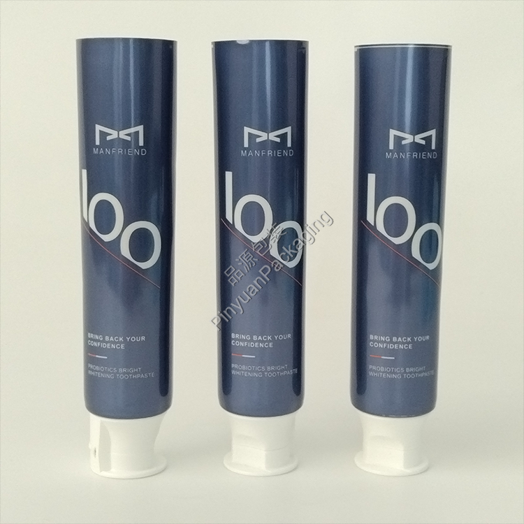 D35 100g Whitening Toothpaste Silver ABL Cosmetic Tube with Doctor Flip-top Cap