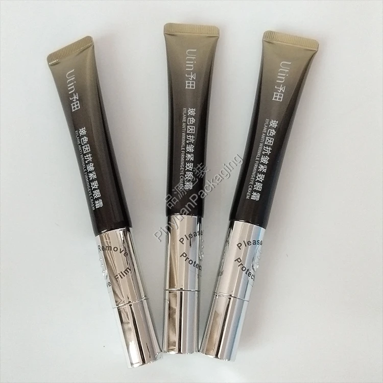D19 20g Eye Cream High-gloss ABL Cosmetic Tube with Electric Applicator Screw Cap