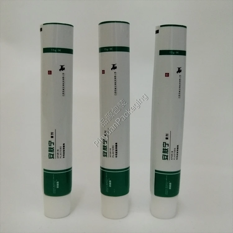 D19 15g Medicated Plaster ABL Cosmetic Tube with Dedicated Srew Cap